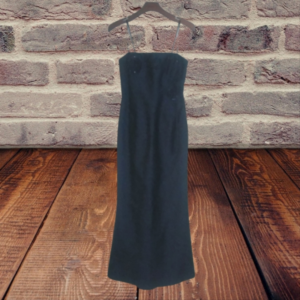Tessuti 42 XS 6 Midnite Blue Formal Maxi Dress